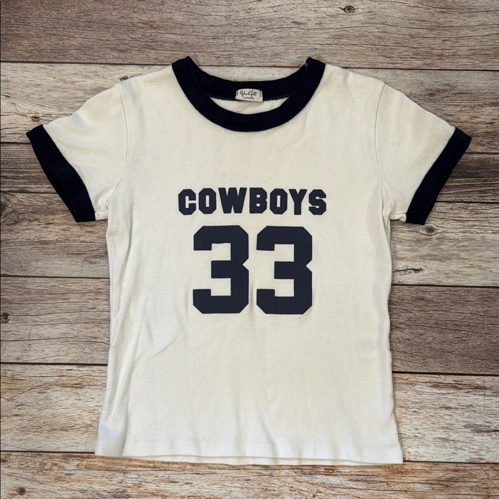 Brandy Melville Cowboys Short Sleeve Tee. Cowboys shirt.